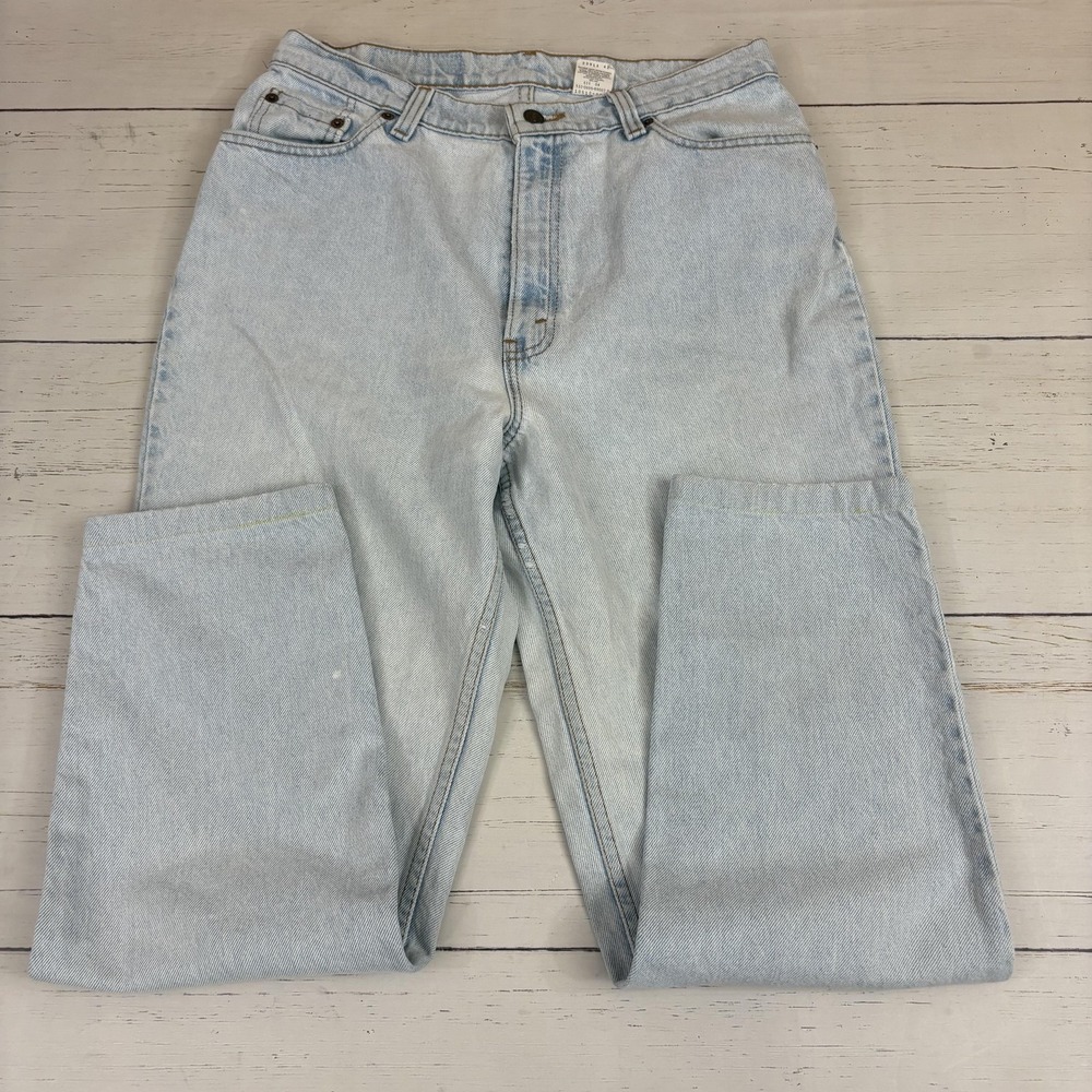 Levi's 512 Slim Fit Tapered Jeans Juniors 15 32X29 Hemmed High Rise Vintage